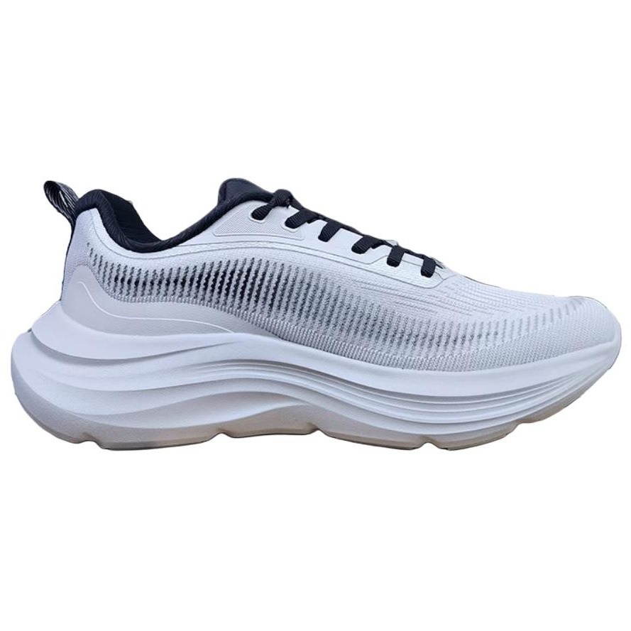 Erke Cushioning Breathable Low top EVA Sprint Running Shoes Men’s Mist Gray Jet Black