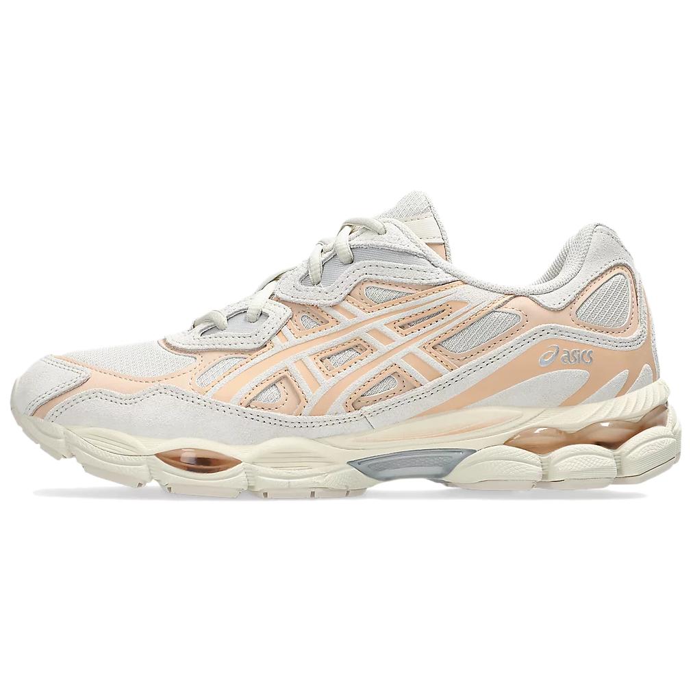 ASICS GEL NYC Abrasion Resistant Low top Casual Running Shoes Unisex Beige Gray