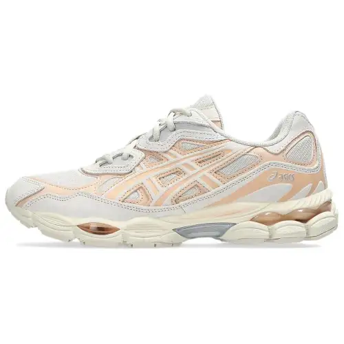 ASICS GEL NYC Abrasion Resistant Low top Casual Running Shoes Unisex Beige Gray