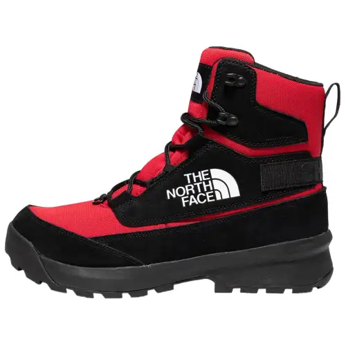 THE NORTH FACE Chilkat 5 Abrasion Resistant Slip Resistant Short Mid Calf Outdoor Boots Men's Red Black