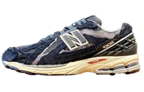 New Balance 1906D Vintage Textile, Leather Low top Running Shoes Men's Blue