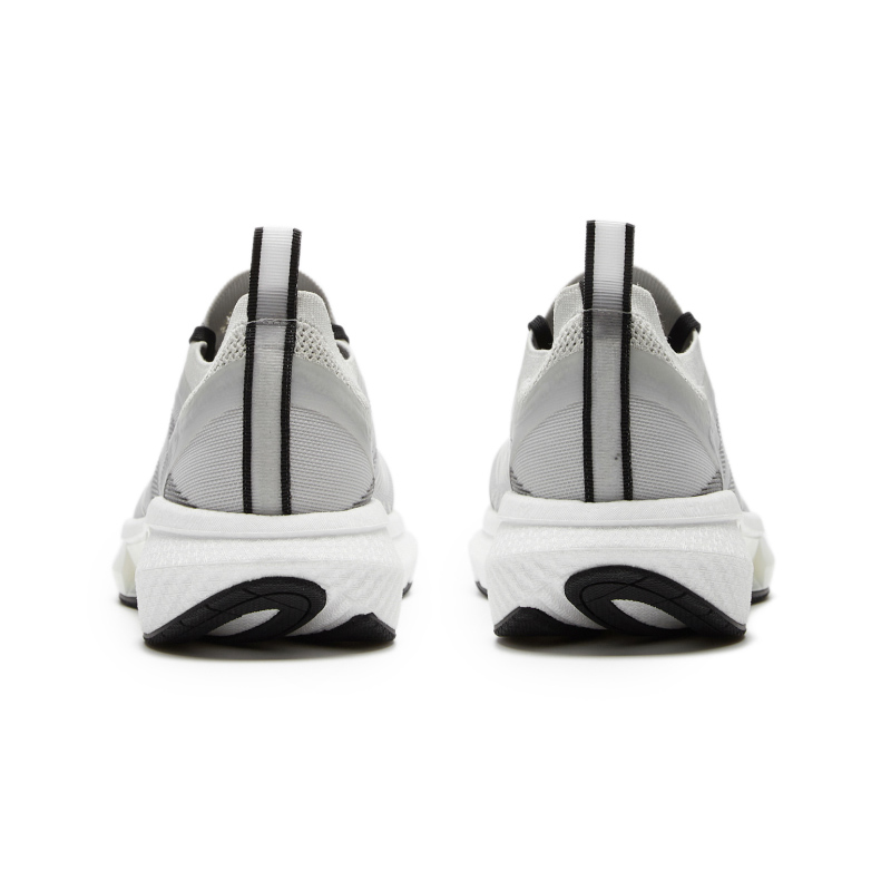 Le Coq Sportif Cushioning Breathable Low top Running Shoes Unisex Light Gray