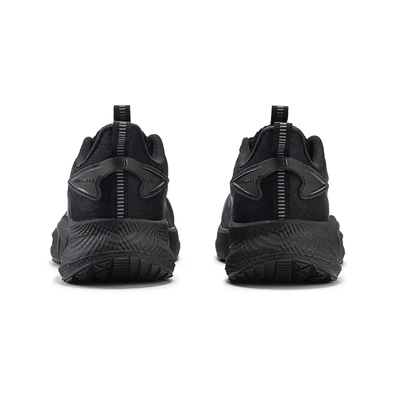 361° Swift Speed Breathable And Slip Resistant Low top Casual Running Shoes Women’s Obsidian Black Smoke Gray