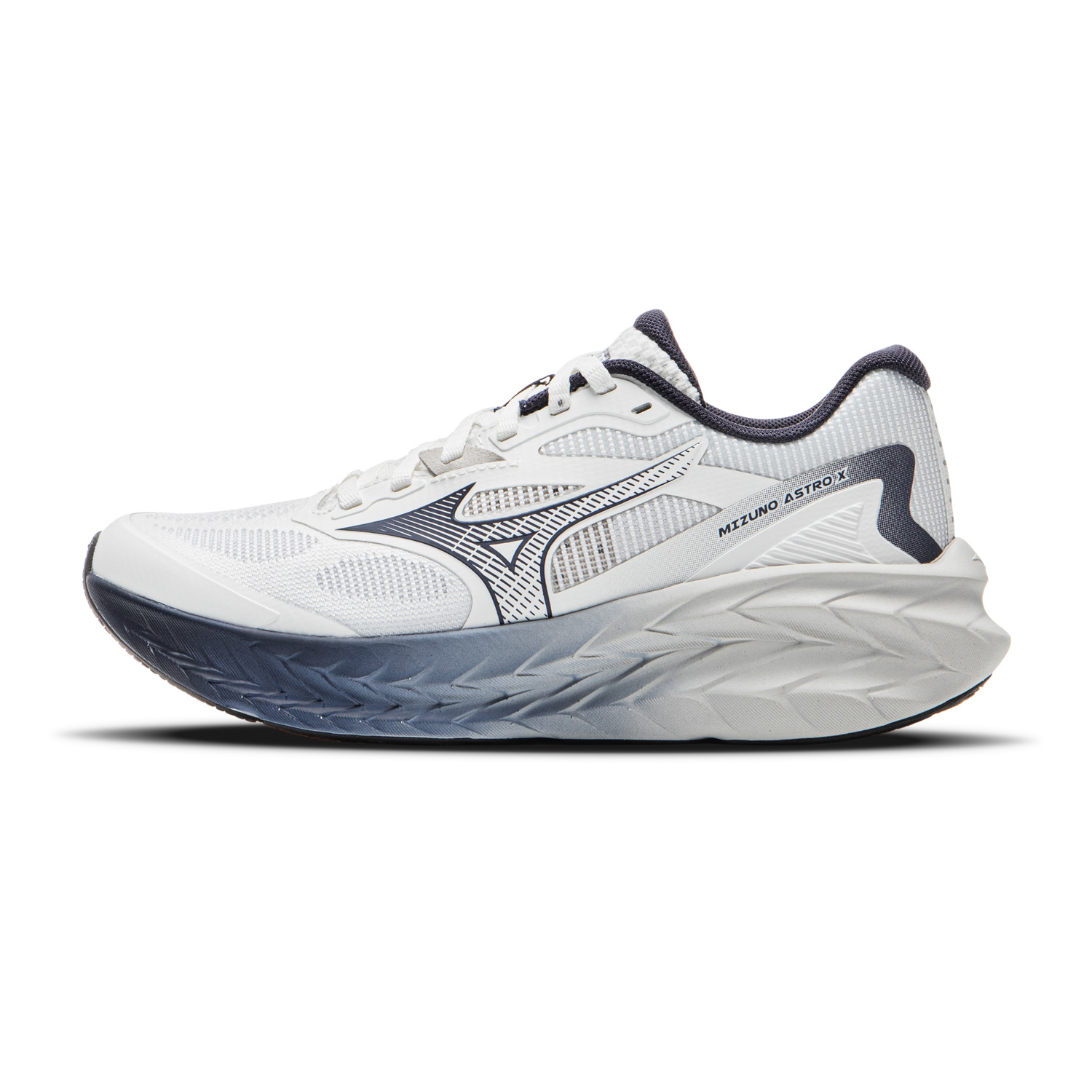 Mizuno ASTRO X Low top Running Shoes Unisex White Gray Blue