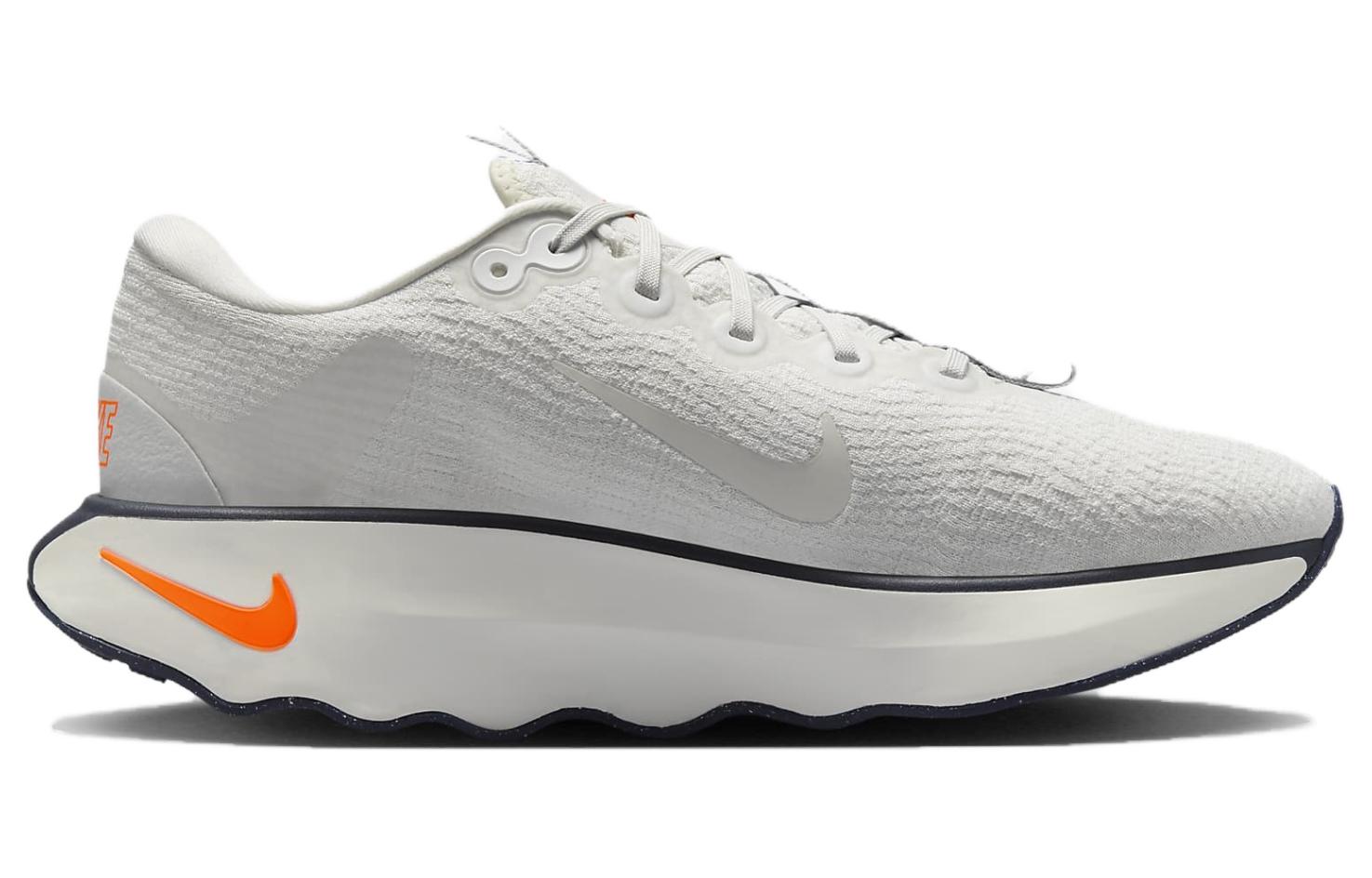 Nike Motiva Cushioning Abrasion Resistant Cushioning, Wear Resistant Low top Running Shoes Men's White Orange