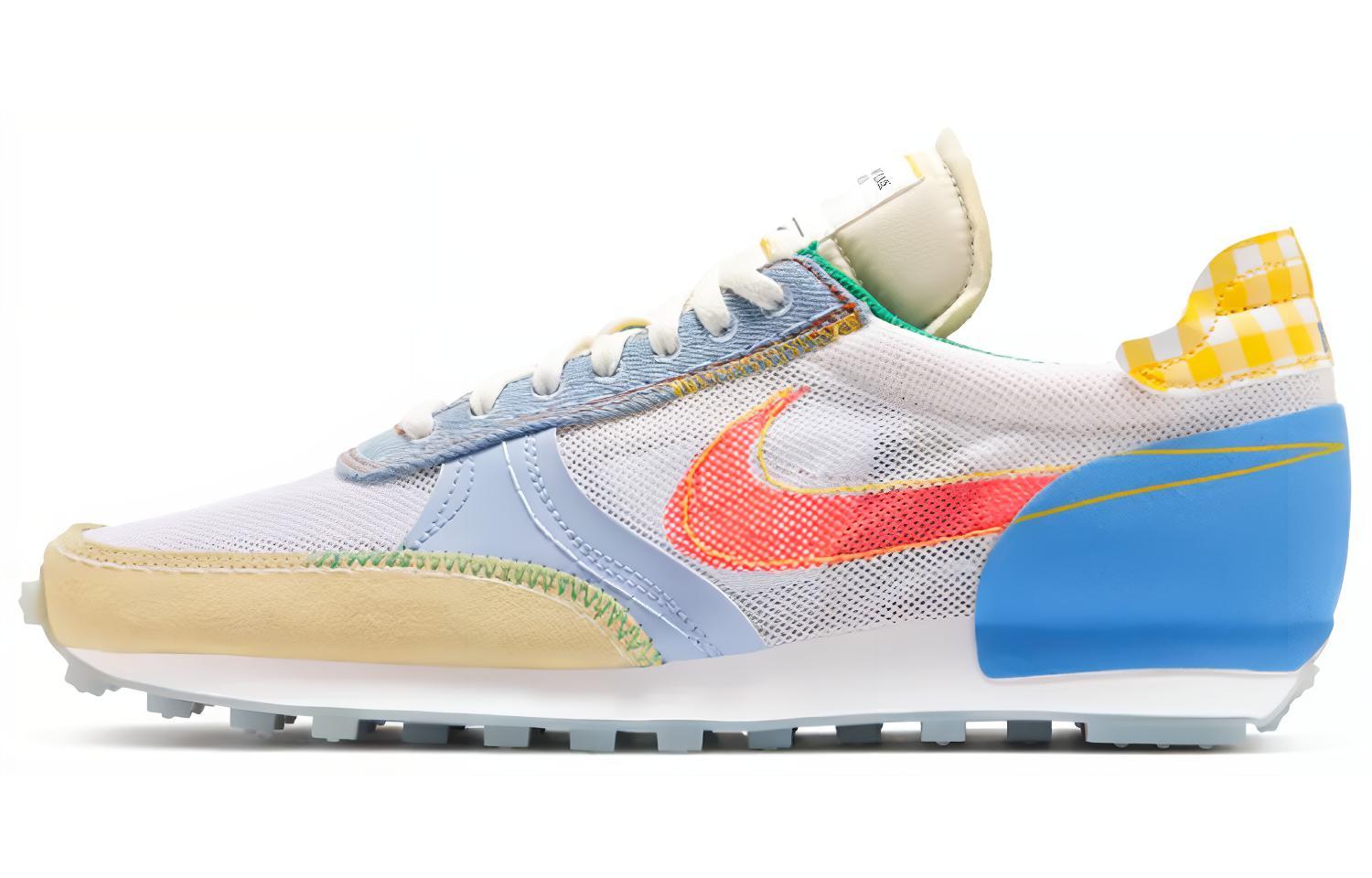 Кроссовки Nike Nike Daybreak Type (бело-оранжевые)