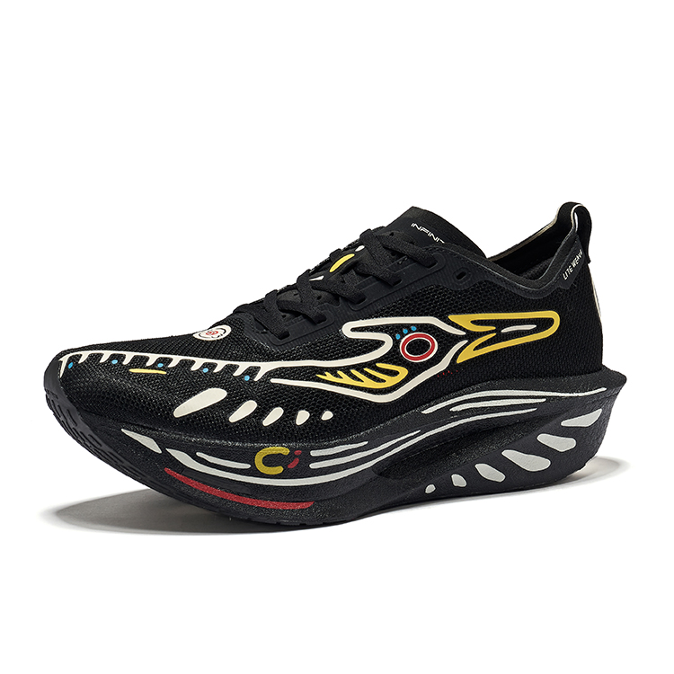 Erke Blue World 3.0 Running Shoes Men’s Low Top Jet Black
