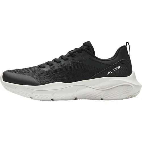 Anta Cushioning Slip Resistant Cushioning Slip Resistant Low top Casual Running Shoes Women's Black