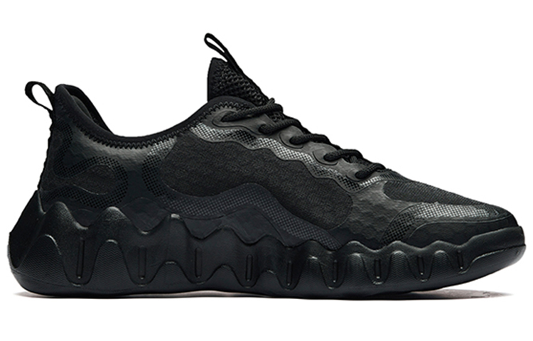 Anta Outdoor Collection Textile, Synthetic Leather Cushioning Slip Resistant Abrasion Resistant Breathable Low top