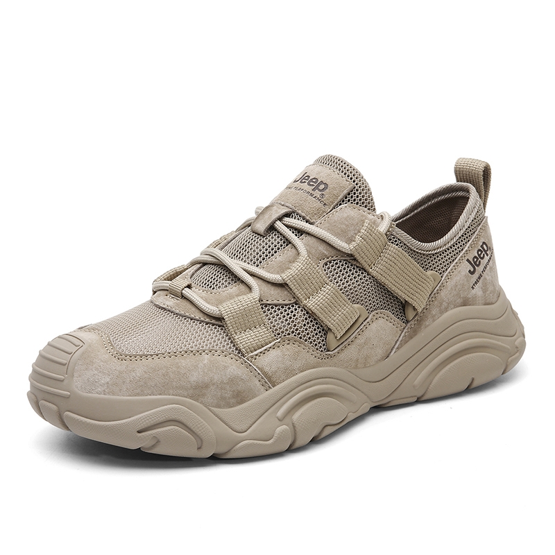 Jeep Low top Outdoor Shoes Unisex Khaki