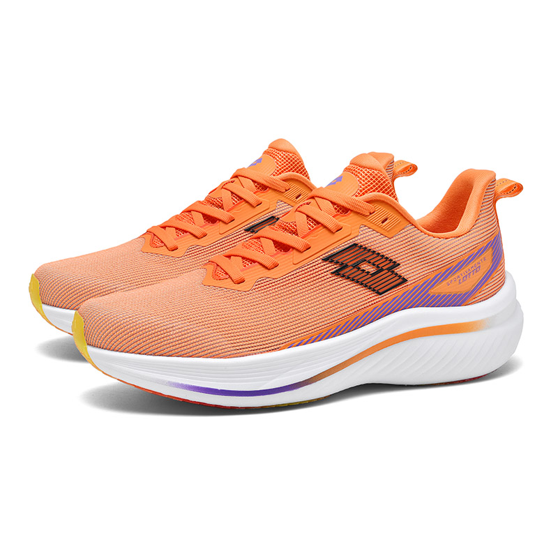 LOTTO Cushioning Slip Resistant Abrasion Resistant Low top Running Shoes Women’s Melon Orange