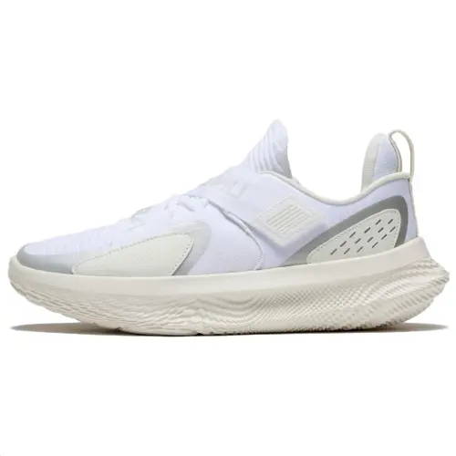 Under Armour Flow FutureX 4 Synthetic Leather Abrasion Resistant Low top Running Shoes Men's White