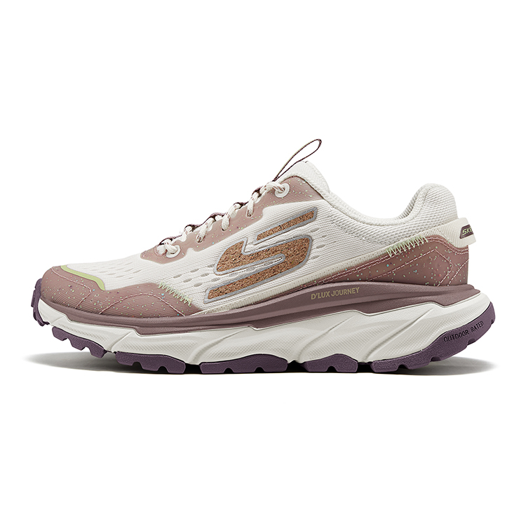 Skechers D’LUX JOURNEY Abrasion Resistant Low top Casual Running Shoes Women’s Beige Brown