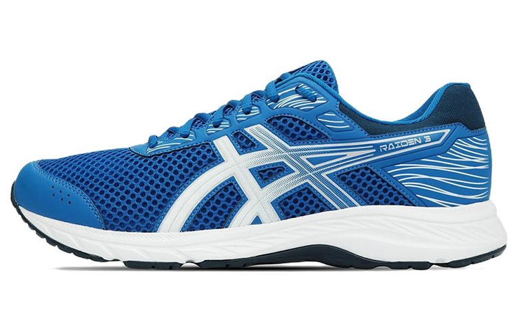 Asics Raiden 3 Breathable Low top Running Shoes Men's Sapphire Blue