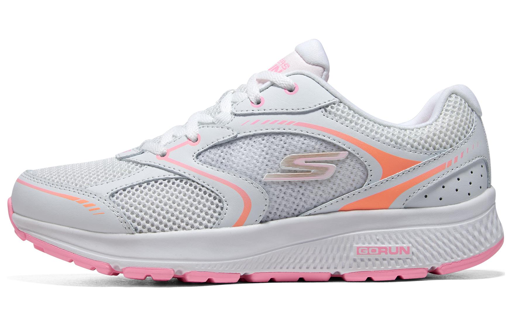 Skechers Go Run Consistent Low top Running Shoes Women’s White Pink