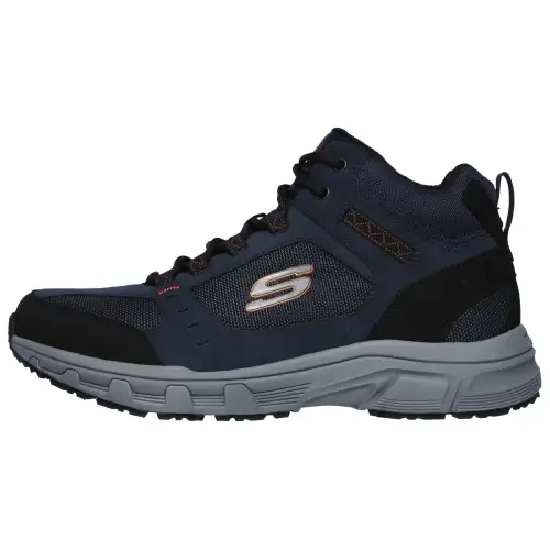 Skechers Relaxed Fit Mid top Outdoor Shoes Men's Blue Black
