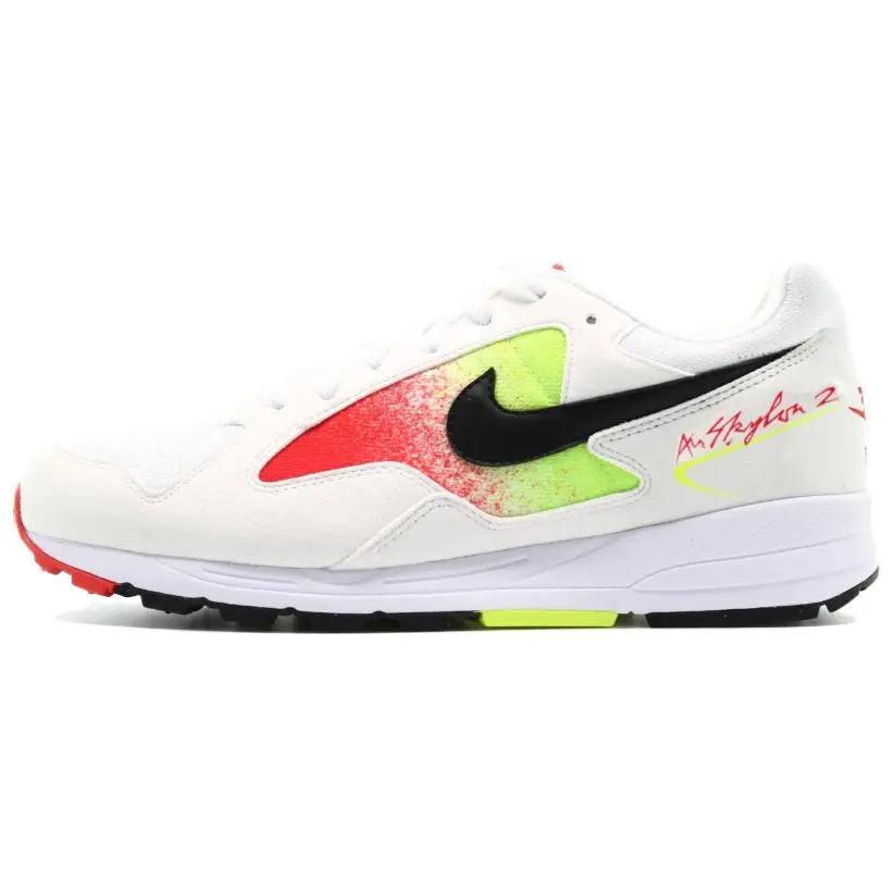 Nike Air Skylon 2 White Black Volt Habanero Red