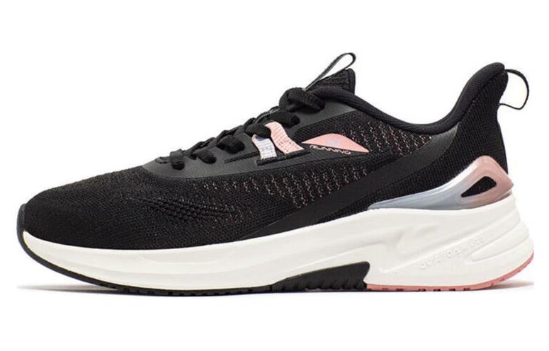 361° Cushioning Slip Resistant Abrasion Resistant Low top Running Shoes Women’s Black Pink