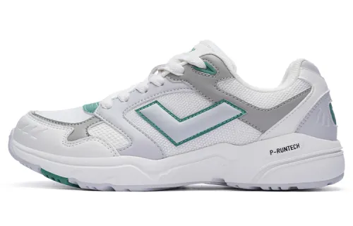 Pony MJ 72 Cushioning Slip Resistant Low top Running Shoes Unisex White Gray