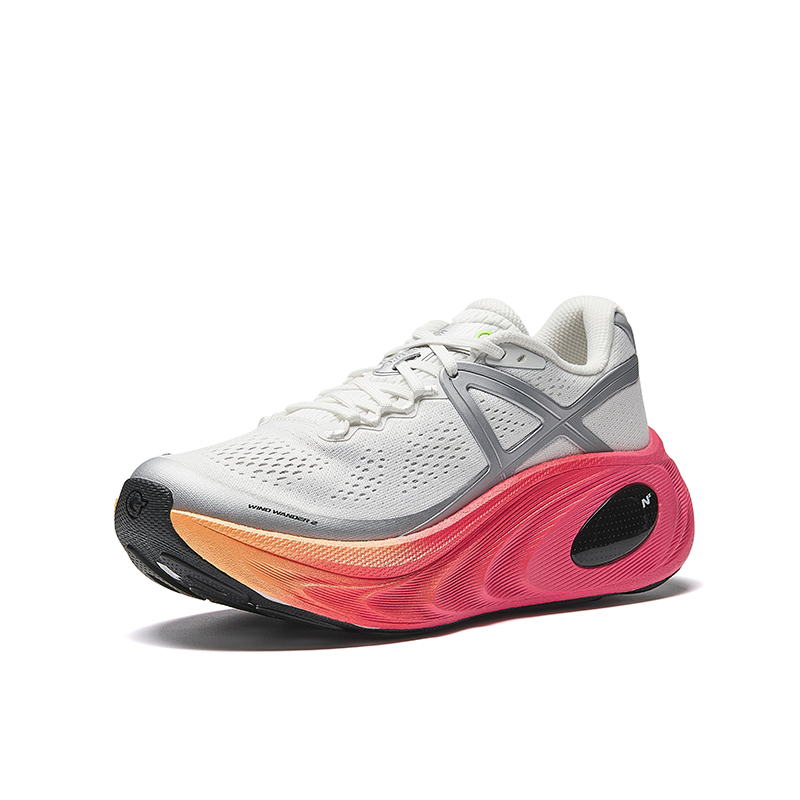 Anta Ride The Wind 2 Low top Casual Running Shoes Women’s White Silver