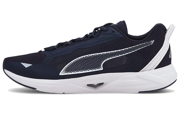 PUMA Minima Running Shoes Men's Low Top Dark Blue/White
