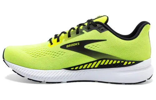 Brooks Slip Resistant Abrasion Resistant Low top Running Shoes Men's Green