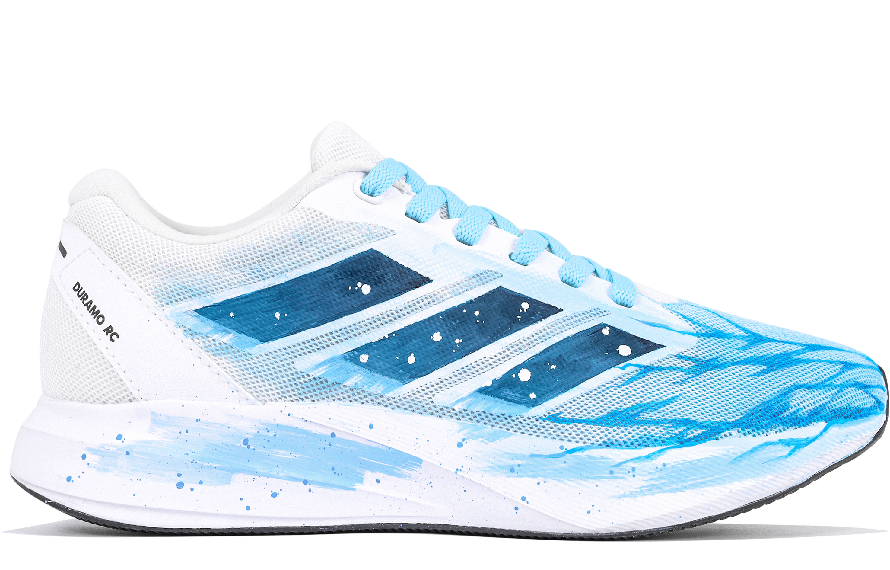 Adidas Duramo RC Low top Running Shoes Unisex Blue Pink