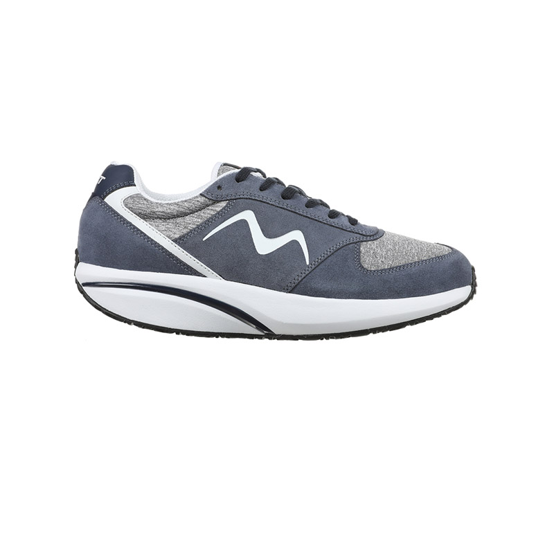 MBT Outdoor Shoes Men’s Low Top Dark Blue/Light Gray