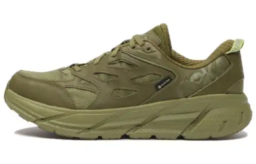 HOKA ONE ONE Clifton L Gore Tex Avocado Green Moss All Gender