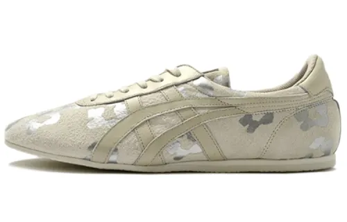 Onitsuka Tiger Tai Chi Hiina Comfortable Lightweight Low top Running Shoes Women's Secret Silver