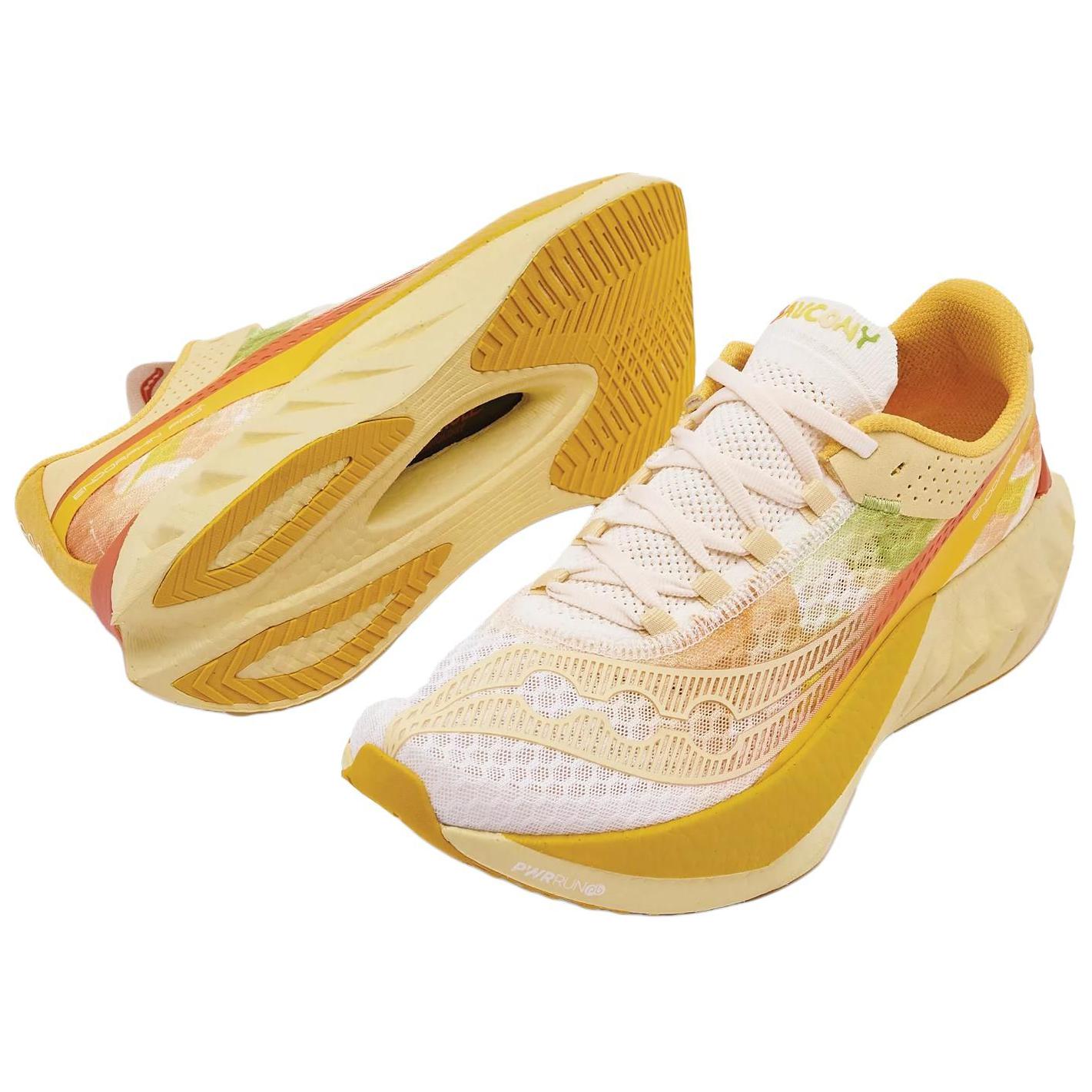 Saucony Endorphin Pro Peng 4 Abrasion Resistant Breathable Support Balance Low top