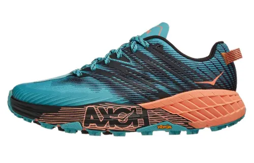 HOKA ONE ONE Speedgoat 4 Low 'Black Blue' Women's