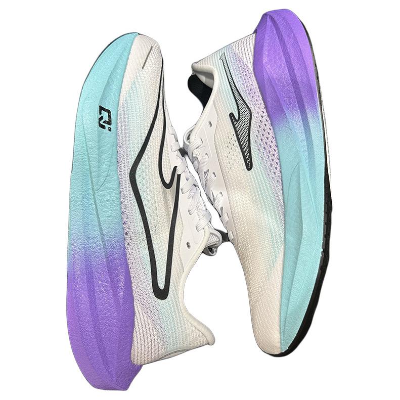Erke Galvatron 2.0 Slip Resistant Abrasion Resistant Low top Casual Running Shoes Men’s White Purple