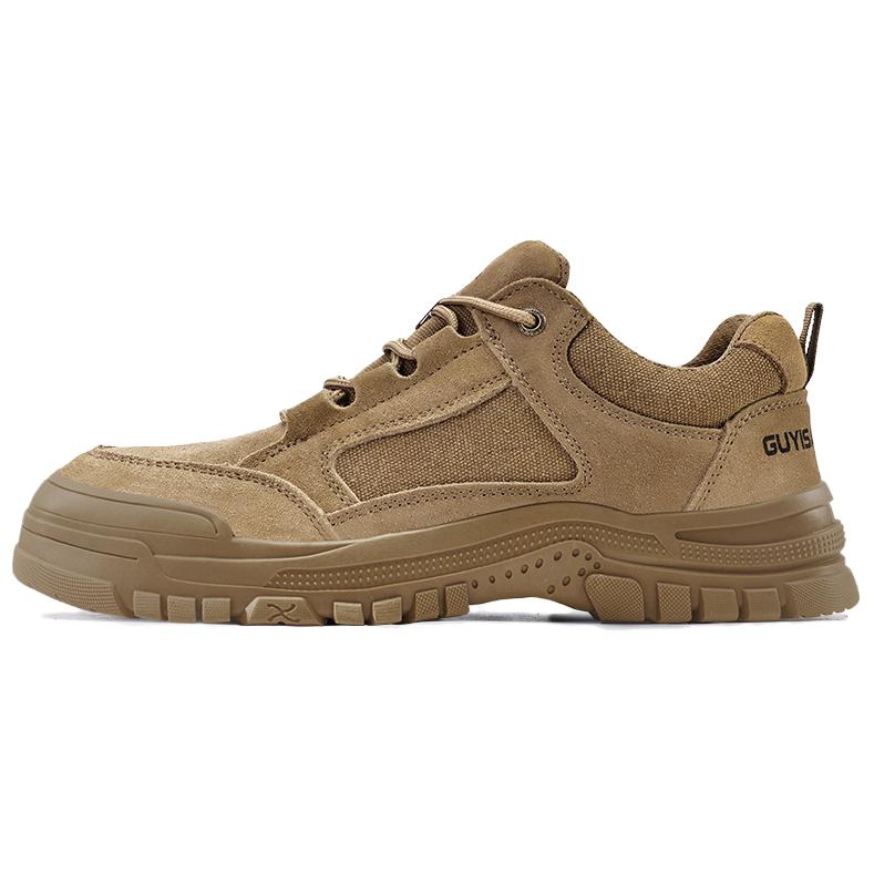 GUYISA Protective Shoes Unisex Brown