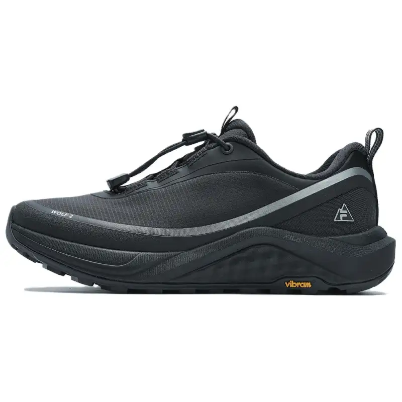 FILA WOLF Fabric Cushioning Low top Trail Running Shoes Women's Gray