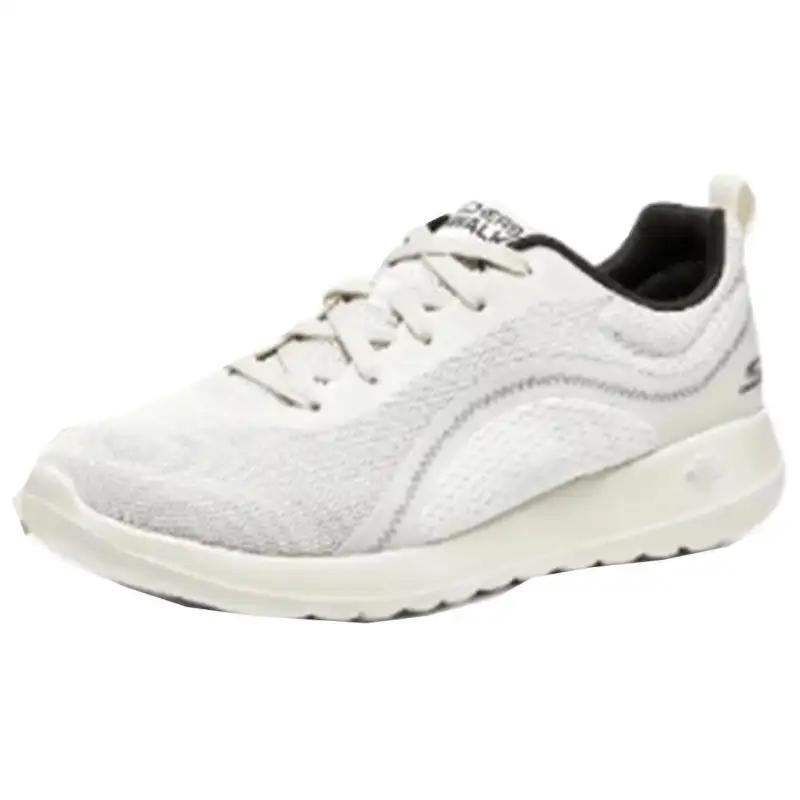 Skechers Comfortable Cushioning Slip Resistant Abrasion Resistant Breathable Low top Running Shoes Men's White