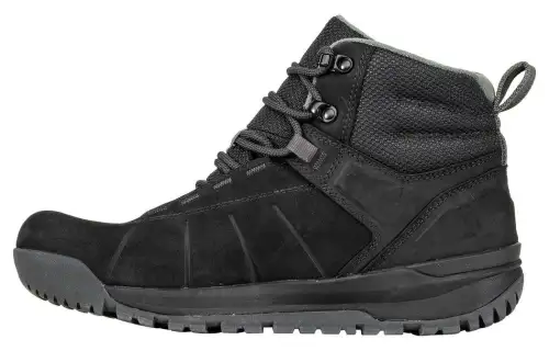 Oboz Footwear Andesite II Mid Insulated Waterproof Slip Resistant Mid top Outdoor Shoes Men's Dark Gray