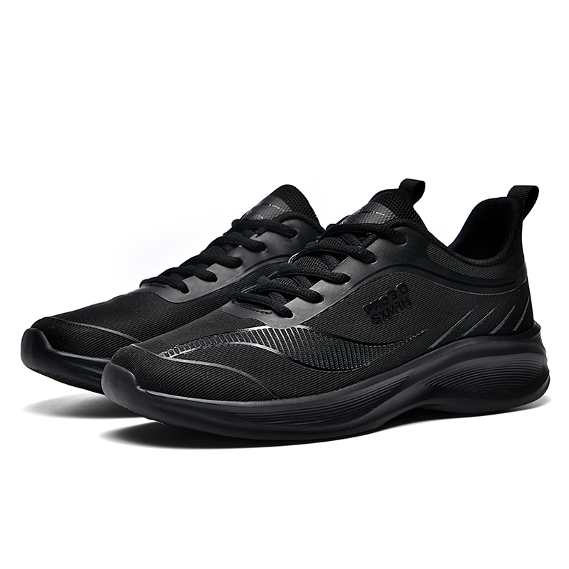 Binary Cushioning Rebound Lightweight Breathable Slip Resistant Low top Running Shoes Men’s