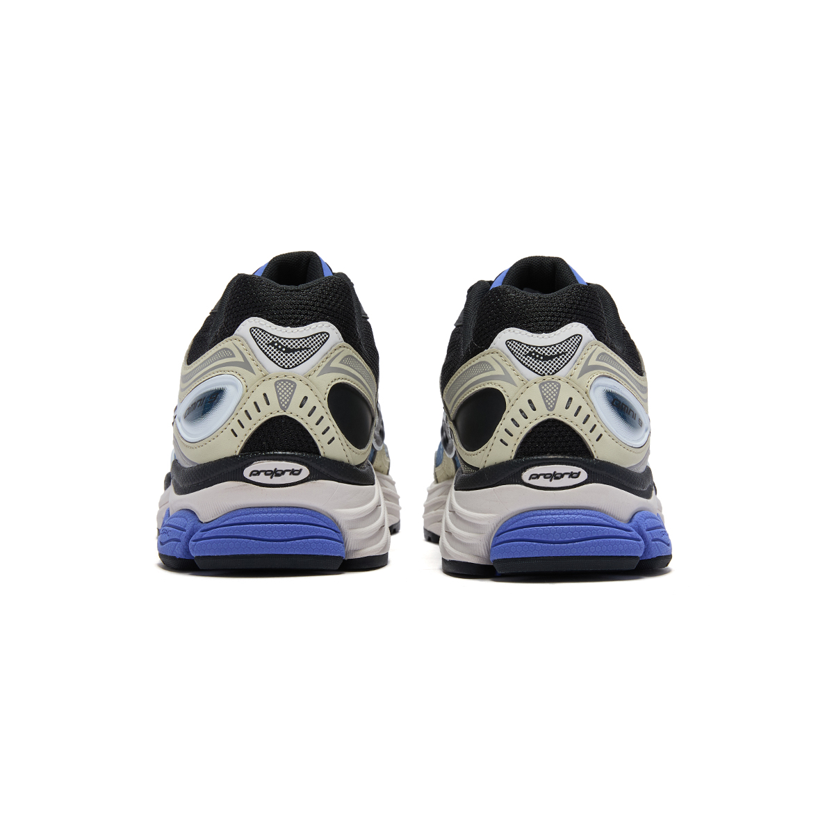 Saucony Pro Grid Omni 9 Breathable Running Shoes Unisex Gray Blue