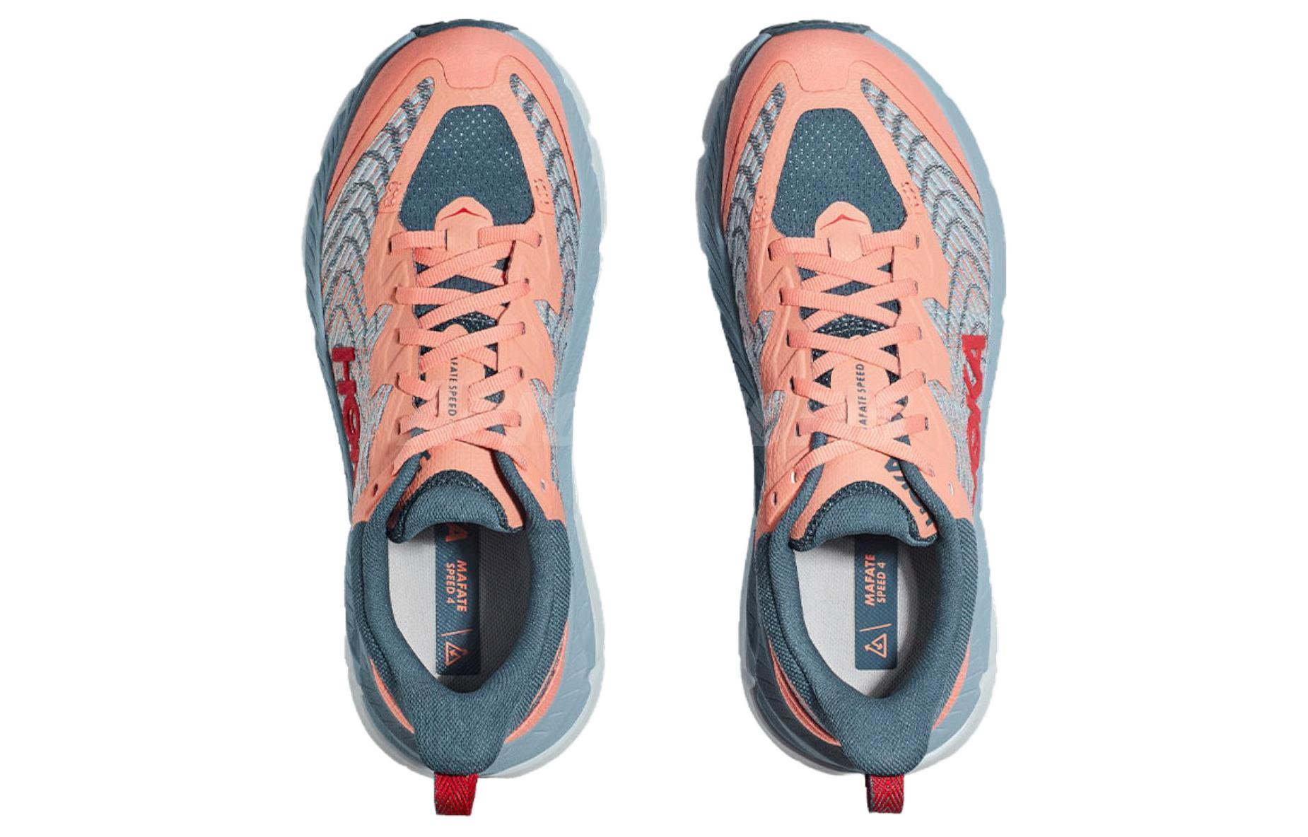 HOKA ONE ONE Mafate Speed 4 Papaya Real Teal Women’s