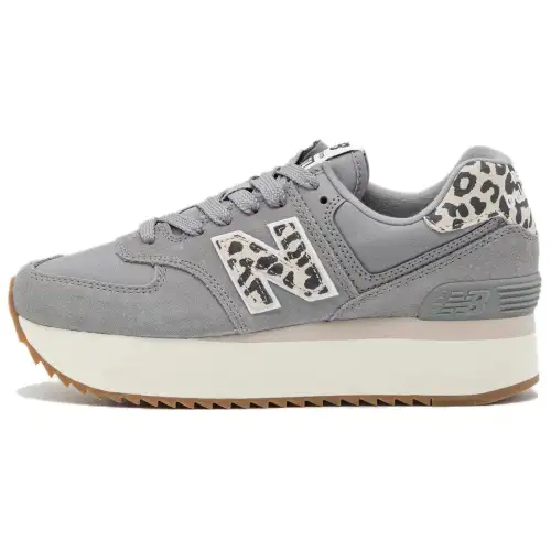 574 Wmns New Balance+ 'Shadow Grey Leopard' Women's