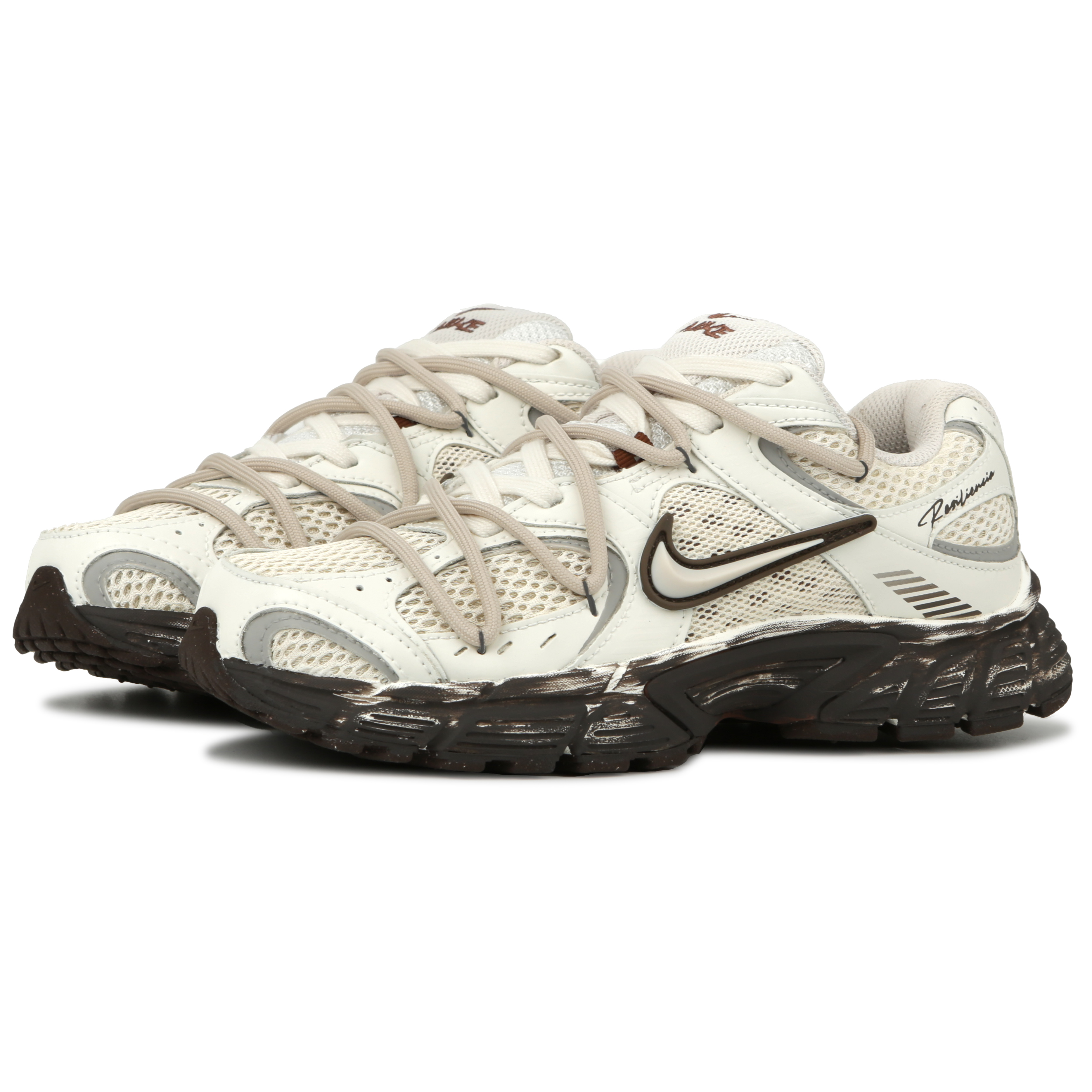 Nike V5 RNR Cushioning Abrasion Resistant Cushioning, Wear Resistant Low top Casual Running Shoes Unisex Dirty Khaki