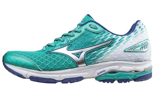 Mizuno Wave Rider 19 'Green Silver Blue' Women's