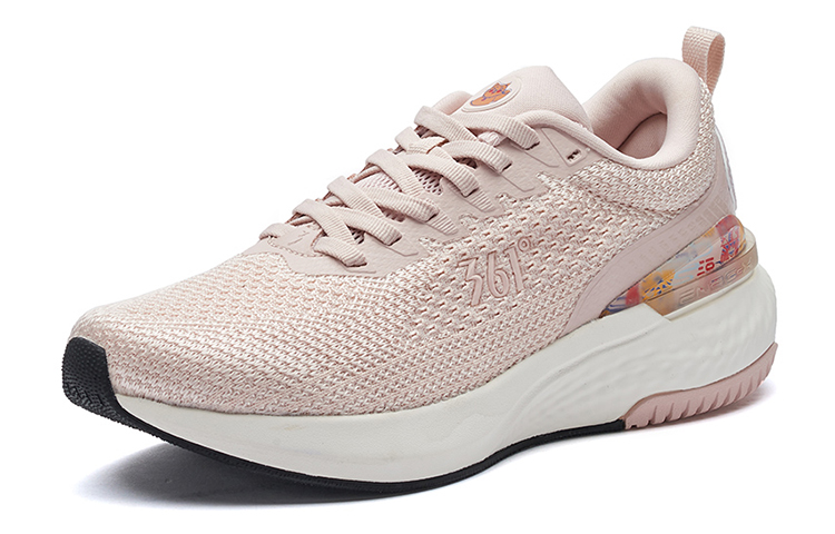 361° Fei Ren Running Shoes Women’s Low Top Fresh Pink