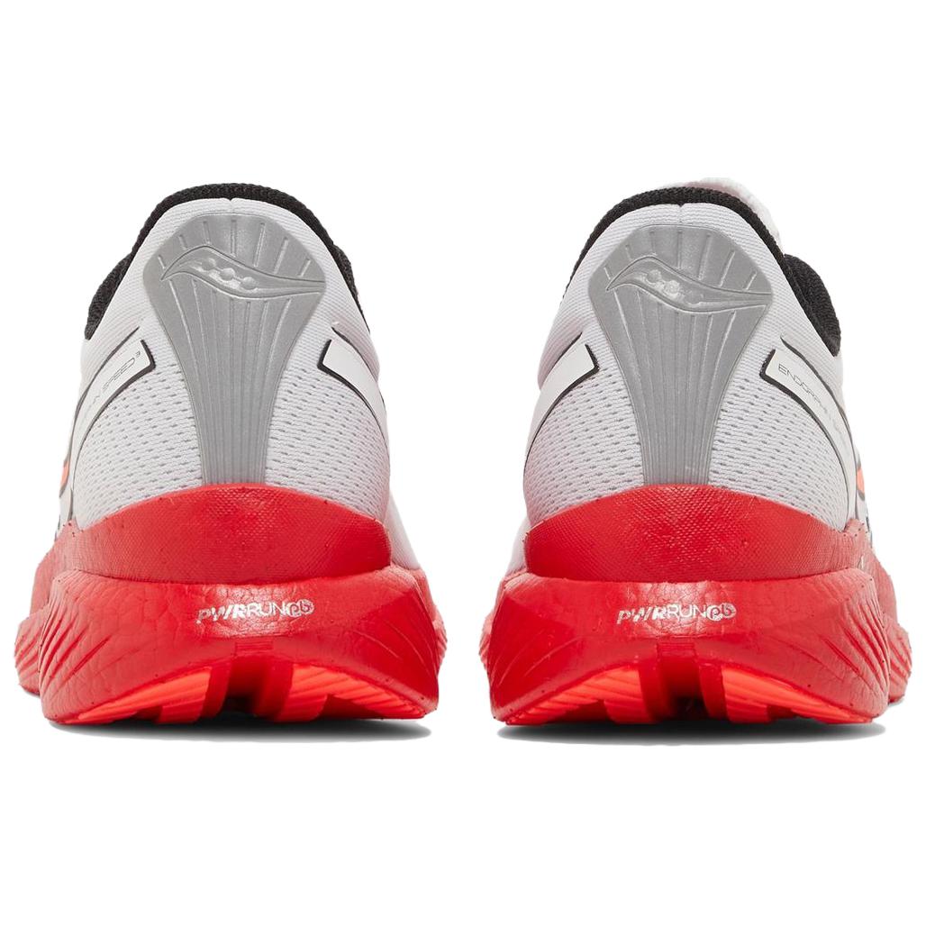 Saucony Endorphin Speed 3 Abrasion Resistant Low top Running Shoes Unisex White Red