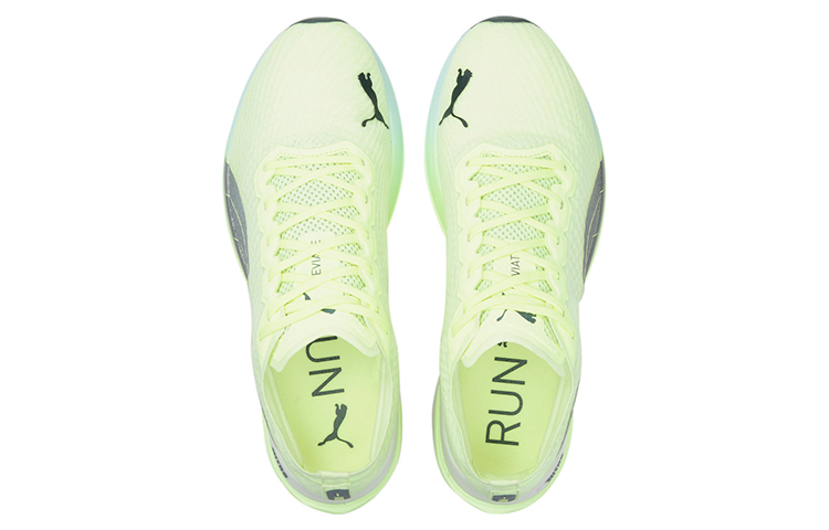 Мужские кроссовки PUMA Deviate NITRO (флуоресцентно-зеленые) — фото 3