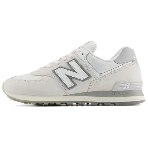 New Balance NB 574 Low top Casual Running Shoes Men's Light Gray