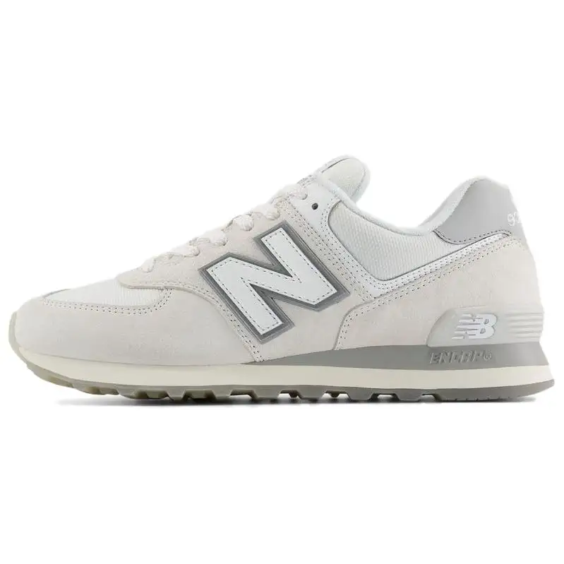 New Balance NB 574 Low top Casual Running Shoes Men's Light Gray