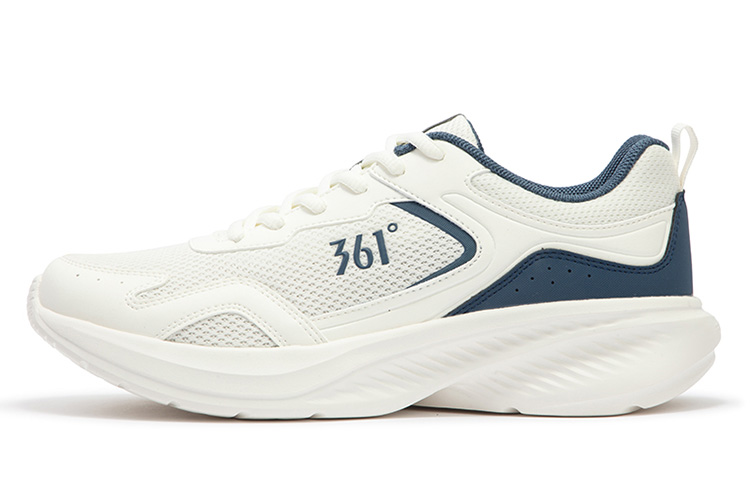 361° Blade Leaf 2.0 Cushioning Slip Resistant Abrasion Resistant Breathable Low top Running Shoes Men’s Nostalgic Blue