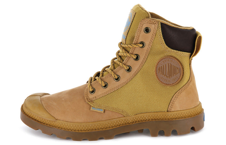 Palladium Pampa Outdoor Boots Unisex Amber Gold